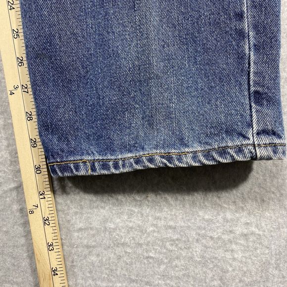 Levis Strauss 550 Jeans Mens 34x30 Distressed Paint Baggy Relaxed Fit Denim - Picture 9 of 15